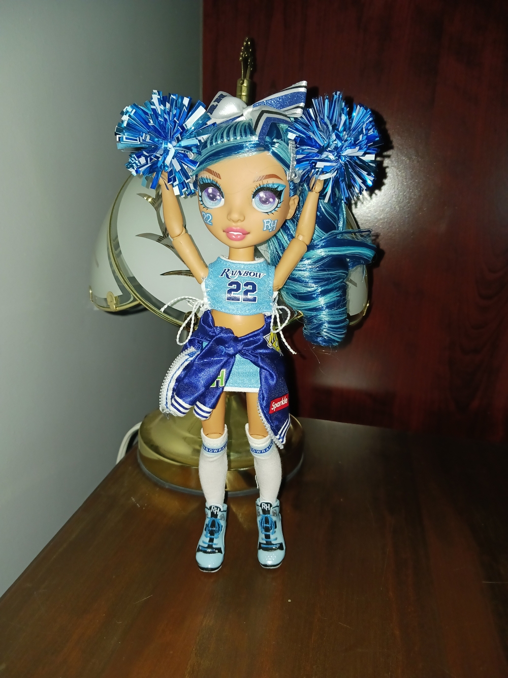 Rainbow High Skyler Bradshaw Cheerleader Doll - Blue